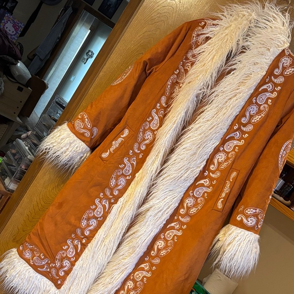 The Hippie Shake Jackets & Blazers - The Hippie Shake Penny Lane Jacket with Faux Fur Trim